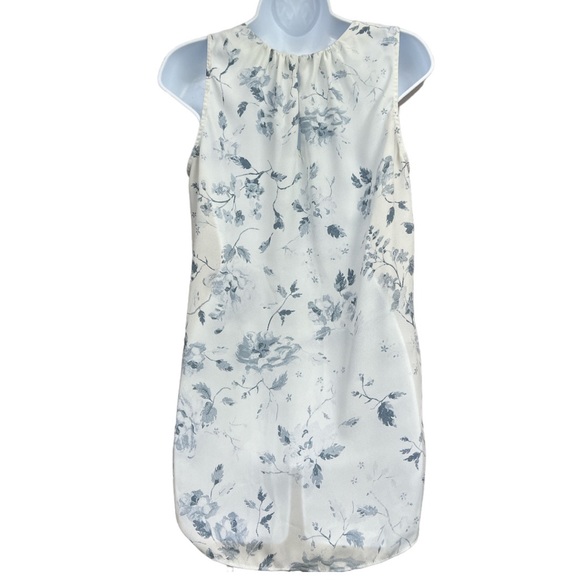 Sz Medium Violet & Claire Floral Print Sleeveless Top - Picture 4 of 6